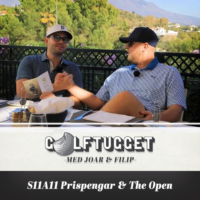 S11A11 Prispengar & The Open! - podcast episode cover