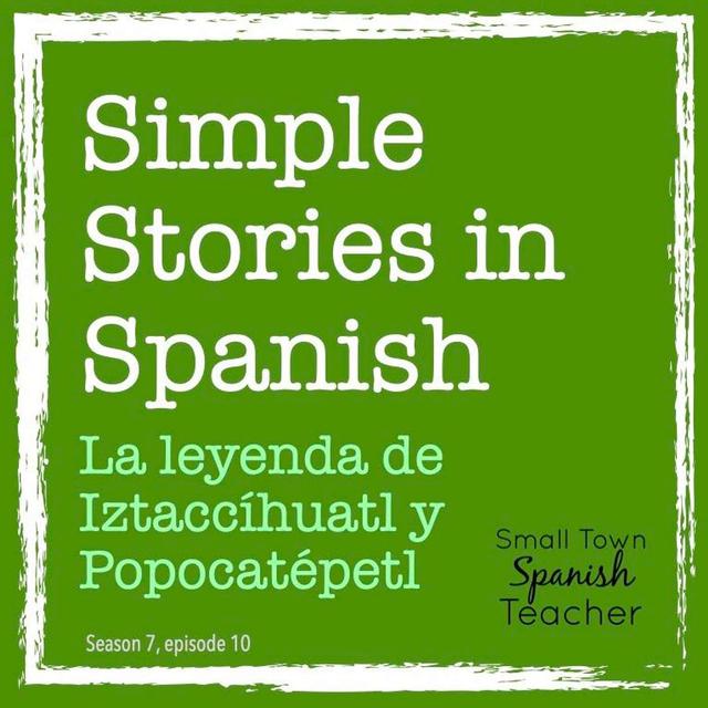La leyenda de Iztaccíhuatl y Popocatépetl - updated - podcast episode cover
