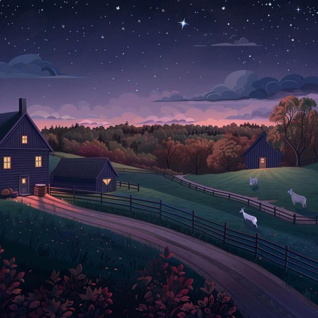Peaceful Country Farm Ambience - podcast episode cover