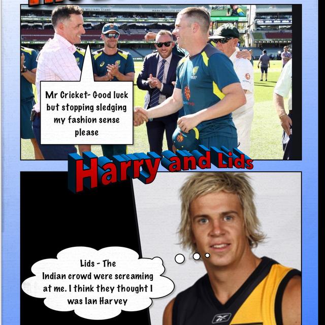 Aussie Opener Marcus Harris and AFL star Brett Deledio - podcast episode cover