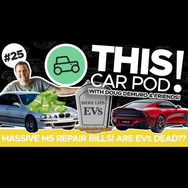 Are EVs Dead? Huge E39 M5 Repair Bills, Falling Skyline GT-R Values, and More! | THISCARPOD! EP25 - podcast episode cover