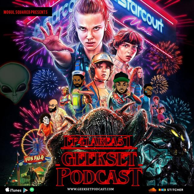 Geekset Episode 41: Area 51 - podcast episode cover