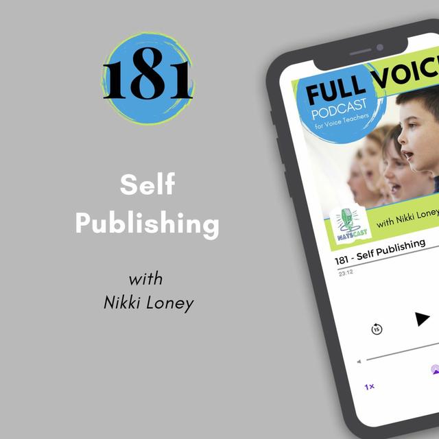 FVPC #181 Self Publishing - podcast episode cover