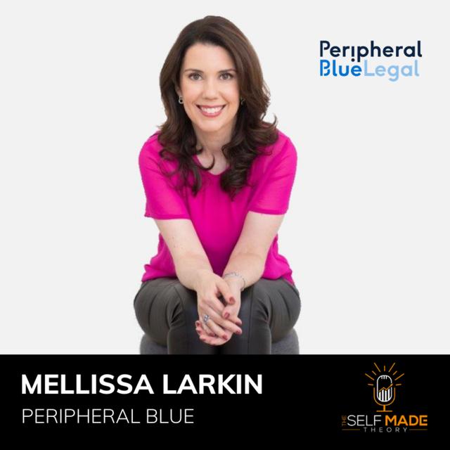 Mellissa Larkin from "Peripheral Blue" - podcast episode cover