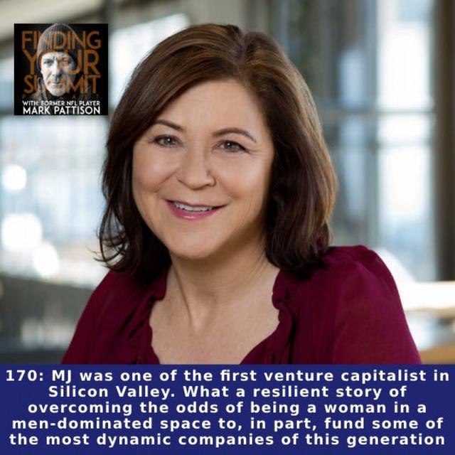 MJ was one of the first venture capitalist in Silicon Valley. What a resilient story of overcoming the odds of being a woman in a men-domina - podcast episode cover