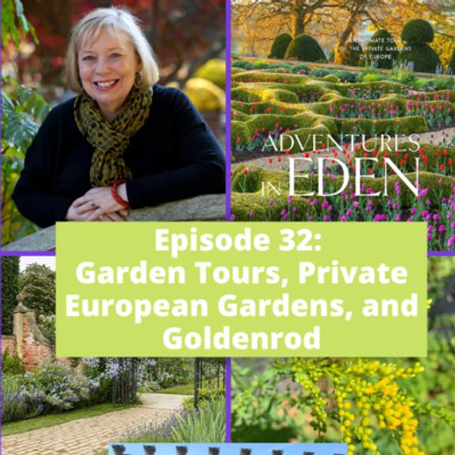 Garden Tours, Private European Gardens, and Goldenrod - podcast episode cover