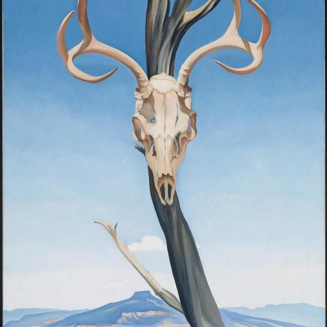 Ep. 45 - Georgia O'Keeffe's "Deer's Skull with Pedernal" (1936) - podcast episode cover