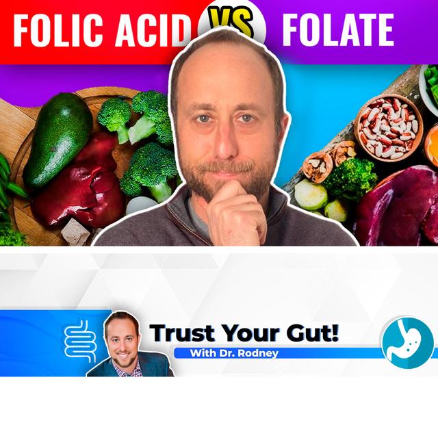 Folic Acid vs. Folate Explained - podcast episode cover