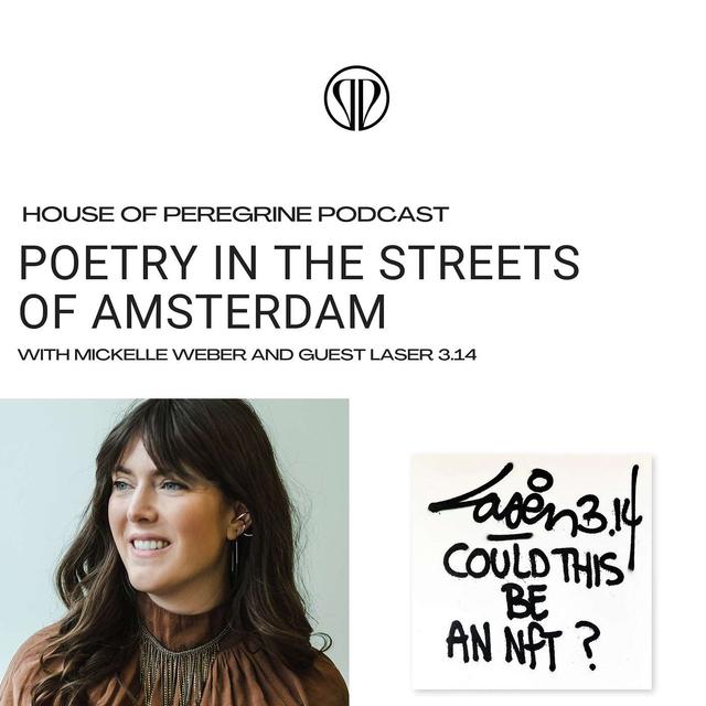 Poetry in the streets of Amsterdam. An in depth interview with anonymous Street Artist & Visual Poet Laser 3.14 | Ep 09 - podcast episode cover