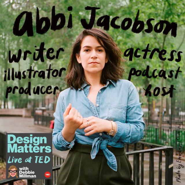 Abbi Jacobson with Guest Host Dylan Marron - podcast episode cover