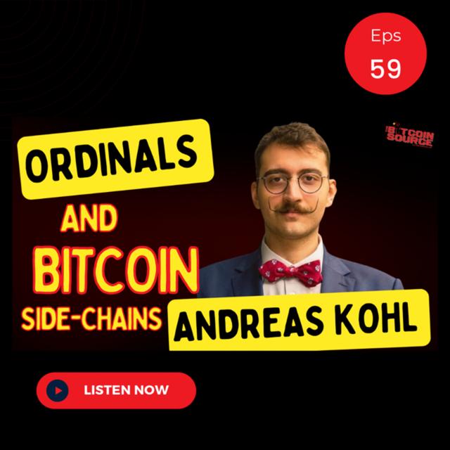 How Ordinals are Revolutionizing Bitcoin and Finance with Andreas Kohl - podcast episode cover