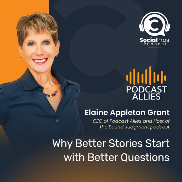 Why Better Stories Start with Better Questions - podcast episode cover