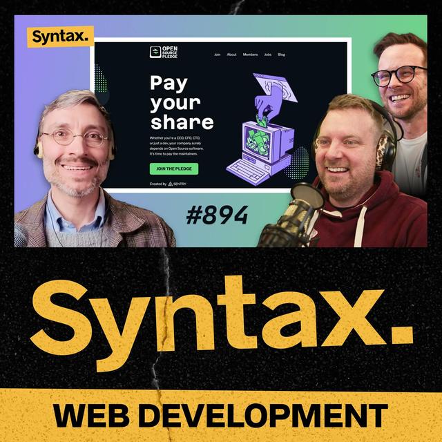 894: Open Source Matters w/ Chad Whitacre - podcast episode cover