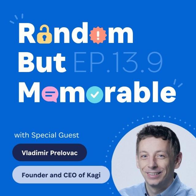 Safe Search Biscuit Record with Vladimir Prelovac from Kagi - podcast episode cover