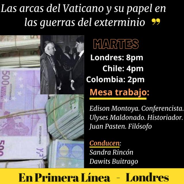 Las arcas del Vaticano y su papel en las guerras de exterminio. 1a Parte. - podcast episode cover