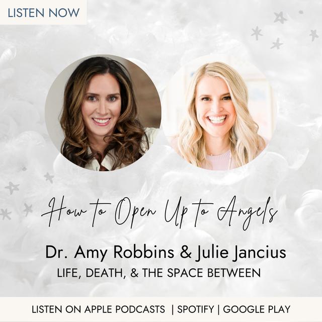 How to Open Up to Angels with Julie Jancius - podcast episode cover