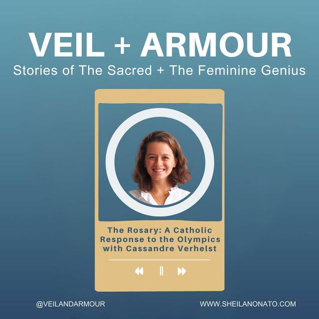 11. The Rosary: A Catholic Response to the Olympics with Cassandre Verhelst - podcast episode cover