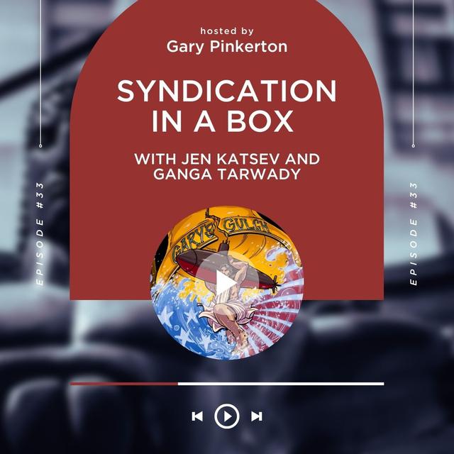 Syndication in a Box with Jen Katsev and Ganga Tarwady - podcast episode cover