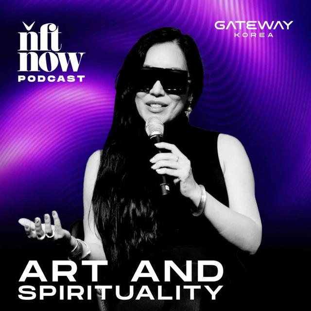 Krista Kim Explores Art, Spirituality, and Podcast Tokenization - podcast episode cover