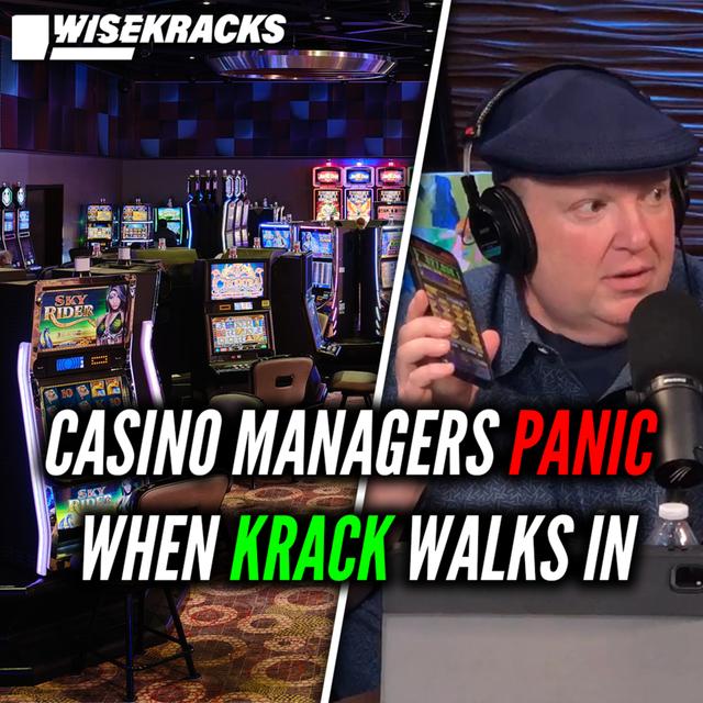 Krack's Casino Conundrum: Winning Slots & Ejection Close Call - Wise Kracks Season 4 Episode 29 - podcast episode cover