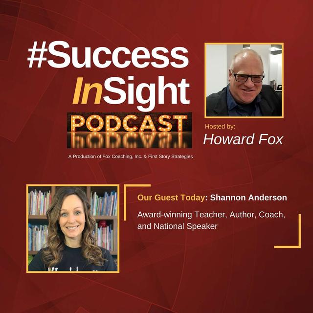 Shannon Anderson, Award-winning Teacher, Author, Coach, and National Speaker - podcast episode cover