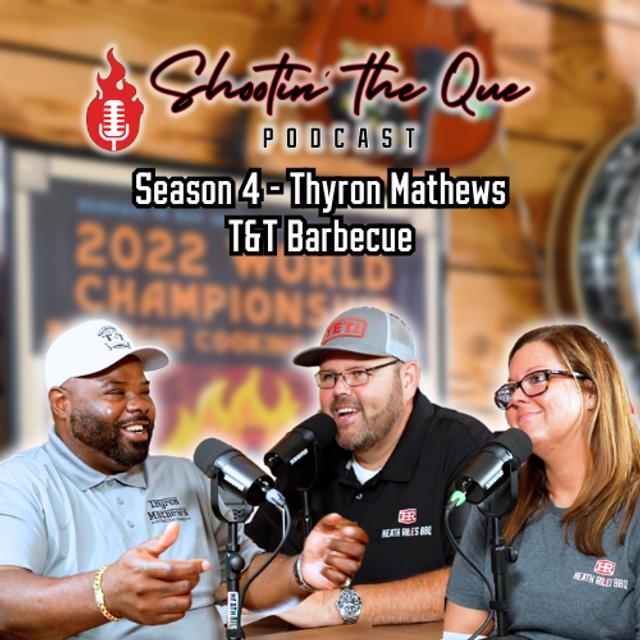 Thyron Mathews, Netflix BBQ Showdown Champion - Catering, Mopping Ribs, and Iowa BBQ - podcast episode cover