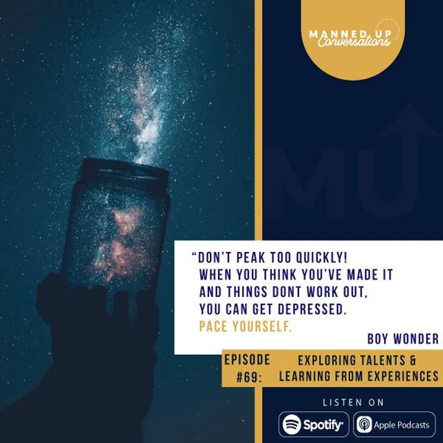 Exploring Talents and Learning From Experiences with Batsile "BOY Wonder" Ramasodi - podcast episode cover
