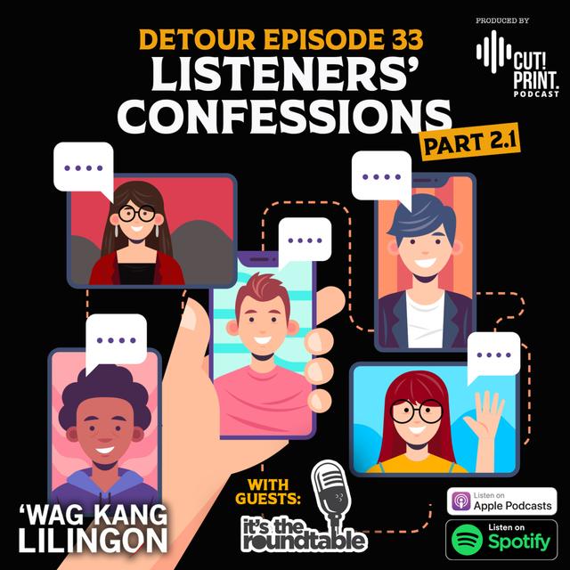 DETOUR EPISODE 33: Listeners' Confessions Part 2.1 - podcast episode cover