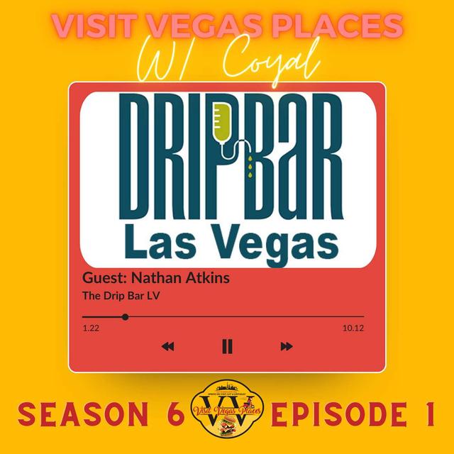 Nathan Atkins, owner of Drip Bar LV, shares his insights on cellular health, customer trends, and safety protocols. - podcast episode cover
