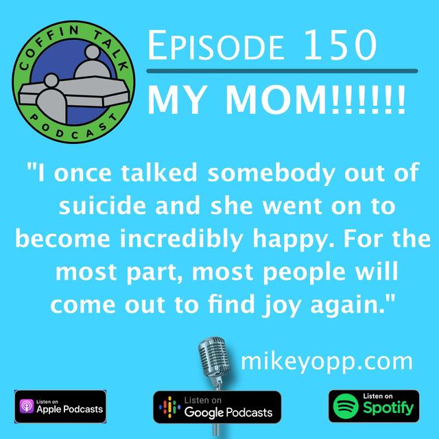 #150 - My Mom - Dena Oppenheim - "I Vascillate" - podcast episode cover