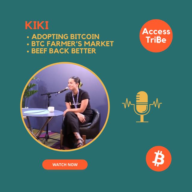 AT75 - Kiki, Adopting Bitcoin, BTC Farmer's Market and Beef Back Better - podcast episode cover