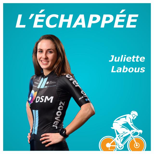Juliette Labous - coureure pour DSM (#4) - podcast episode cover