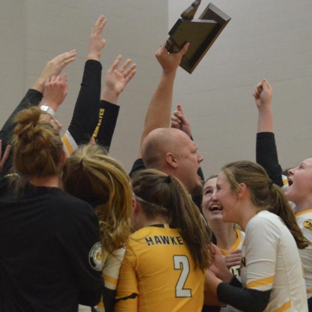 LISTEN: Hamilton volleyball in studio - podcast episode cover