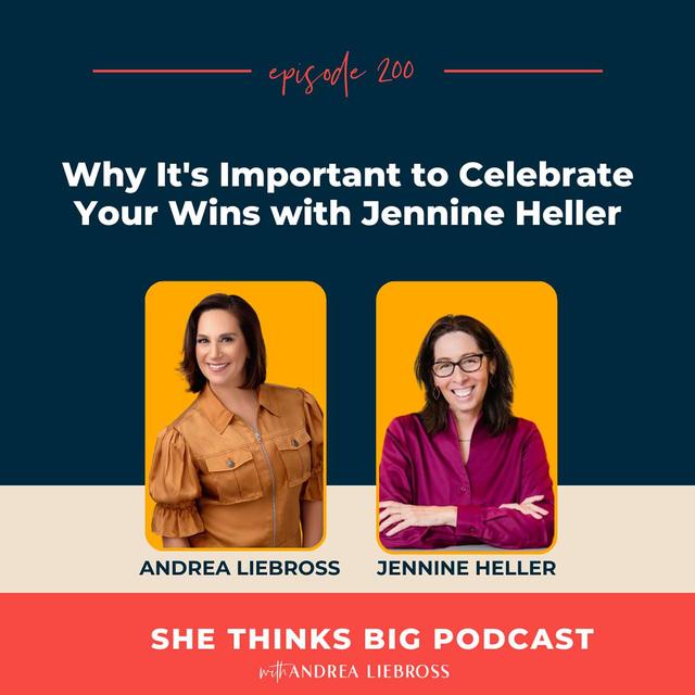 Why It's Important to Celebrate Your Wins with Jennine Heller - podcast episode cover
