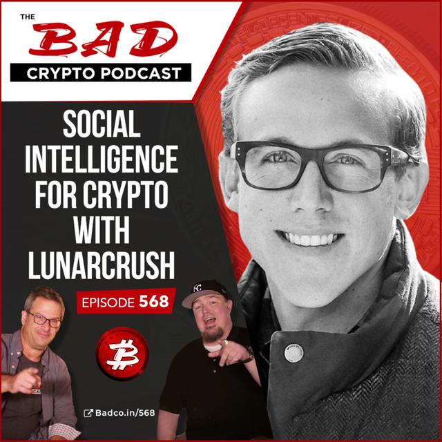 Social Intelligence for Crypto with LunarCrush - podcast episode cover