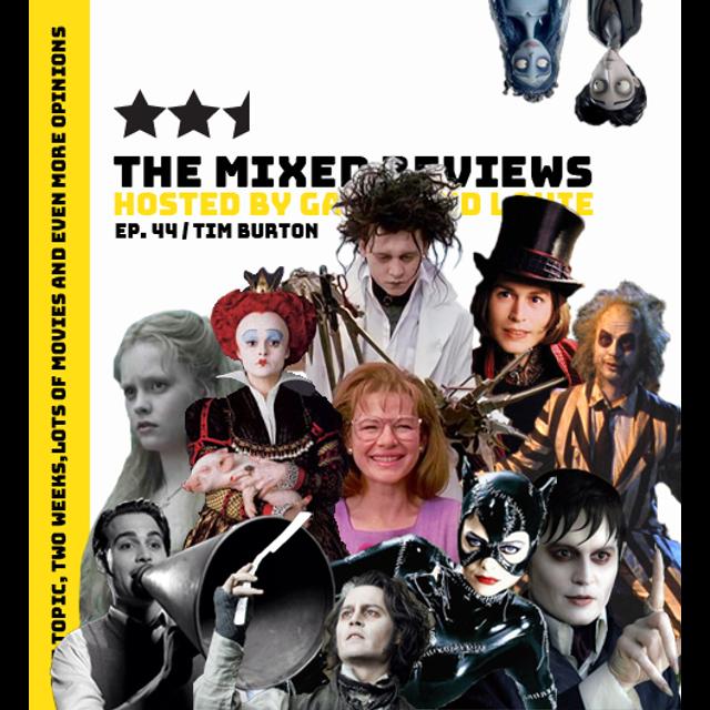 044 - Tim Burton - podcast episode cover