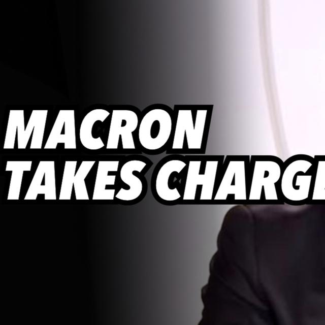 Macron takes CHARGE. France will protect Europe from Russia - podcast episode cover