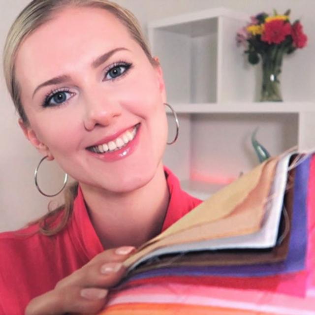 COLOR ANALYSIS 🌈 ASMR 🌈 Soft Spoken • Fabrics • Paper • Educational - podcast episode cover