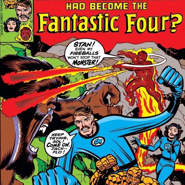 What If The Fantastic Four Were The Original Marvel Bullpen (Stan Lee, Jack Kirby, Flo Steinberg, Sol Brodsky) - podcast episode cover