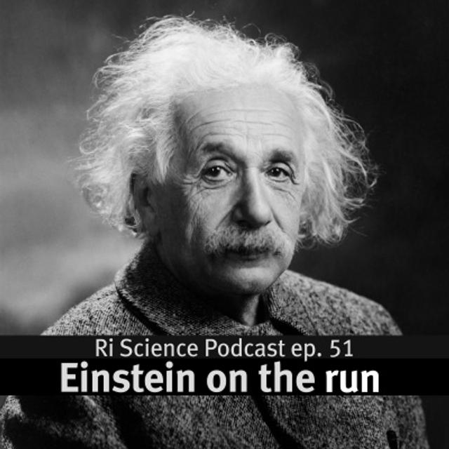 Einstein on the run – with Andrew Robinson - podcast episode cover