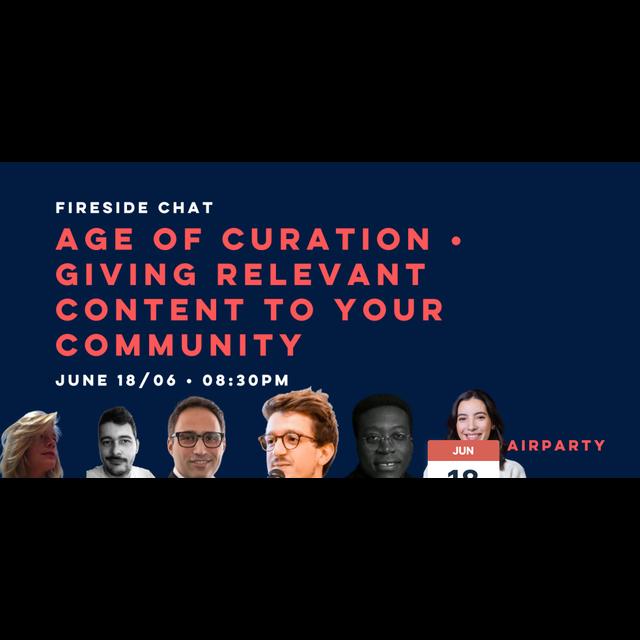 Fireside Chat 🇫🇷 • La Curation de contenu - podcast episode cover