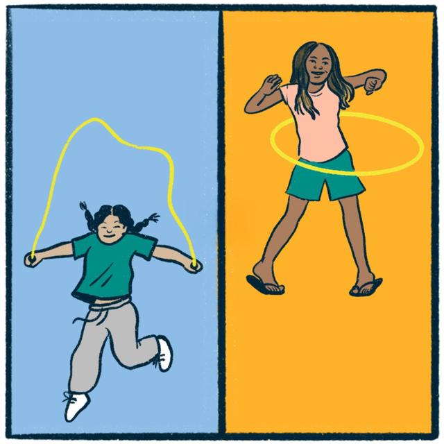 Jump rope vs. Hula hoop: an energetic debate - podcast episode cover