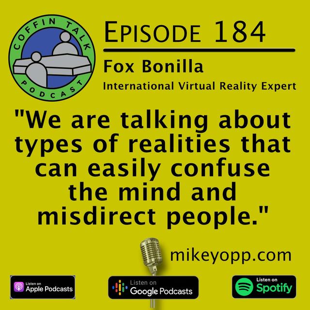 #184 - Virtual Reality Expert - Fox Bonilla - podcast episode cover