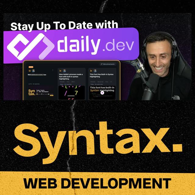 809: How To Stay Up To Date with Daily.dev’s Francesco Ciulla - podcast episode cover