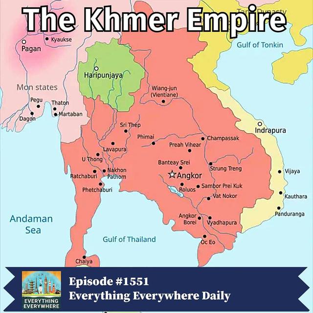 The Khmer Empire - podcast episode cover