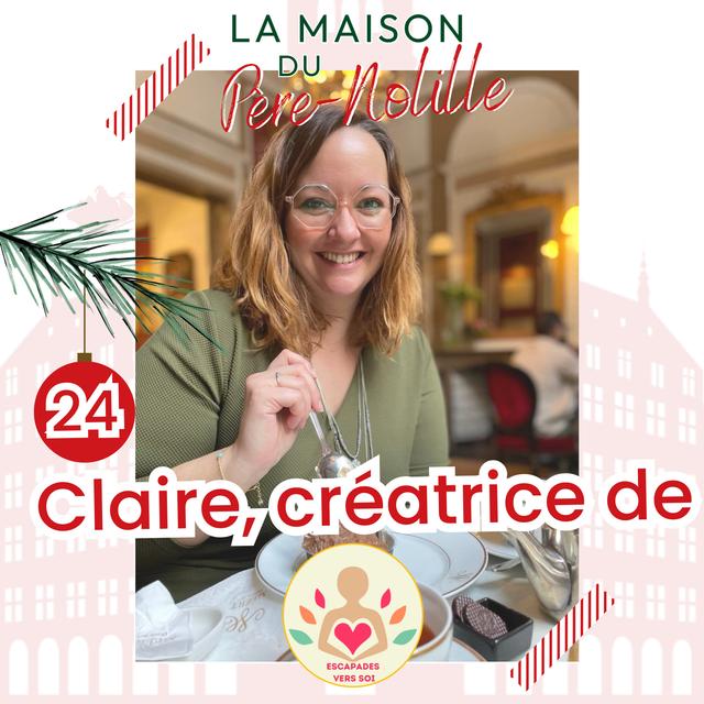 LA MAISON DU PÈRE-NOLILLE - CLAIRE D'ESCAPADES VERS SOI - Prends du temps pour toi, tout simplement - podcast episode cover