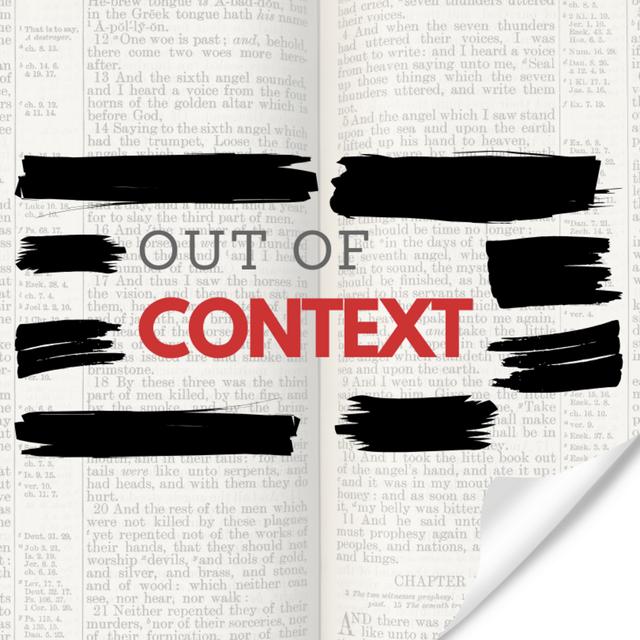 Episode 256: Out of Context - Matthew 7:1 - podcast episode cover