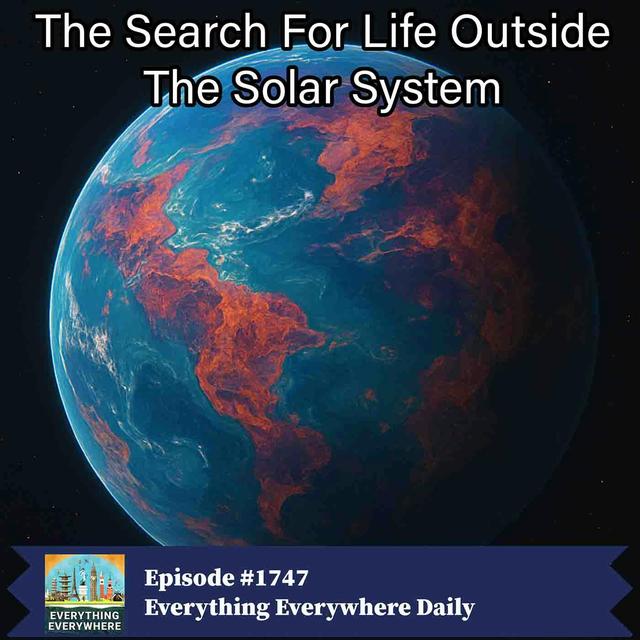 The Search for Life Outside the Solar System - podcast episode cover