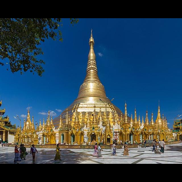 086 - Shwedagon Pagoda of Yangon and Shin Sawbu - podcast episode cover