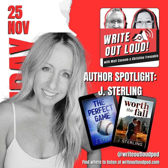 Author Spotlight: J. Sterling - podcast episode cover